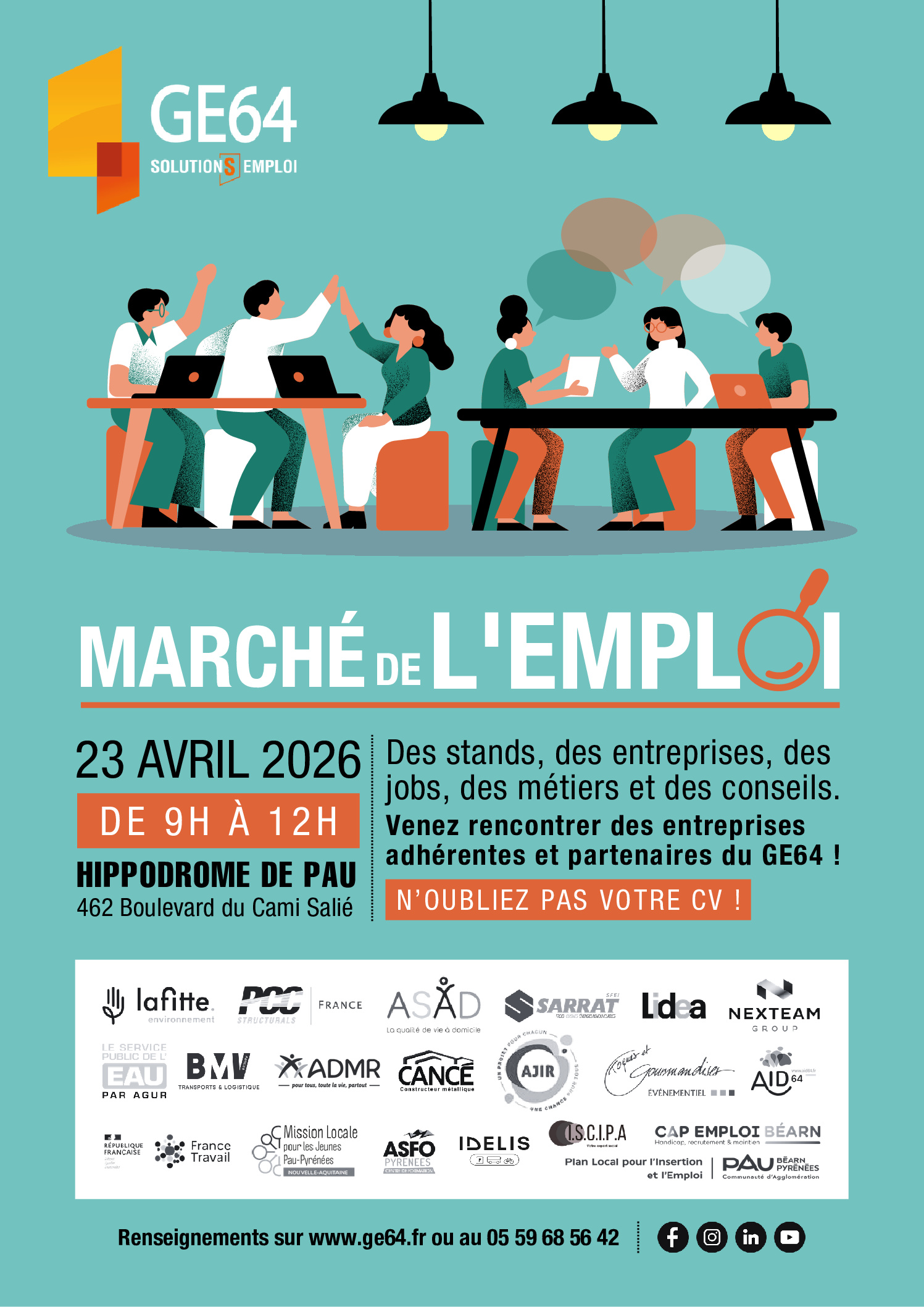 Marché de l'emploi à pau 2 affiche marche de lemploi pau 2026 1 pdf